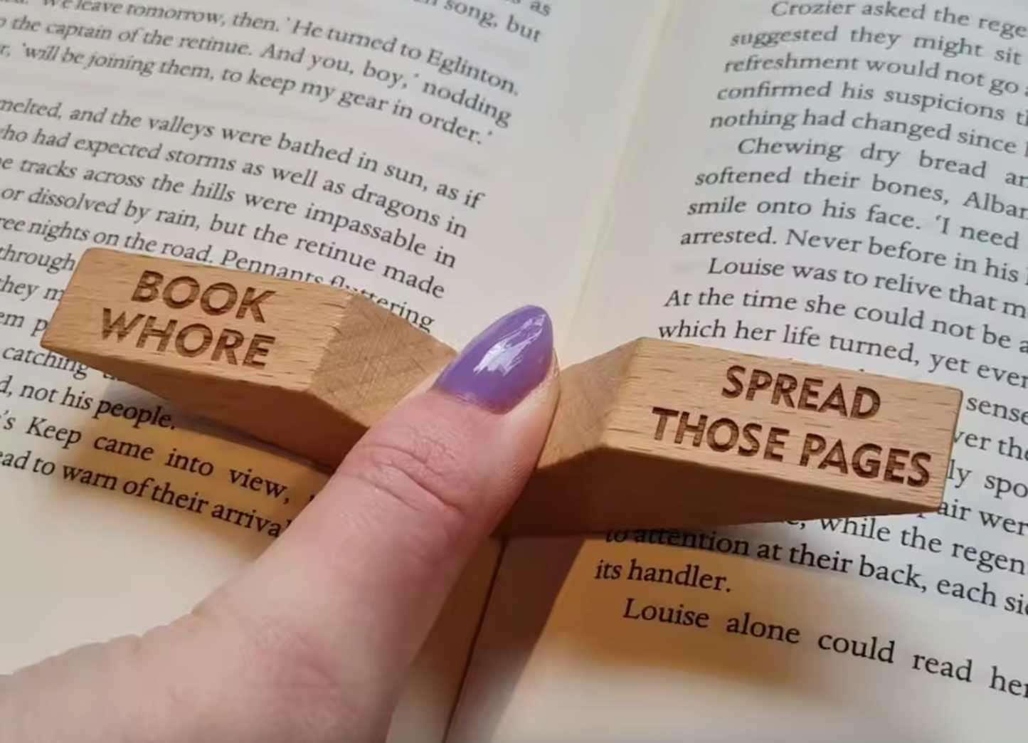 Thumb Book Holder