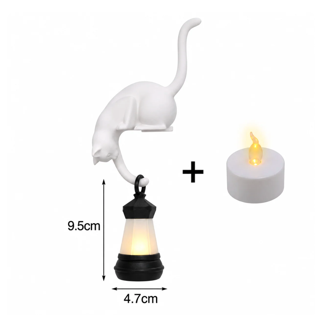 Hanging Cat Shelf Llantern