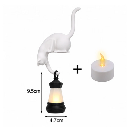 Hanging Cat Shelf Llantern