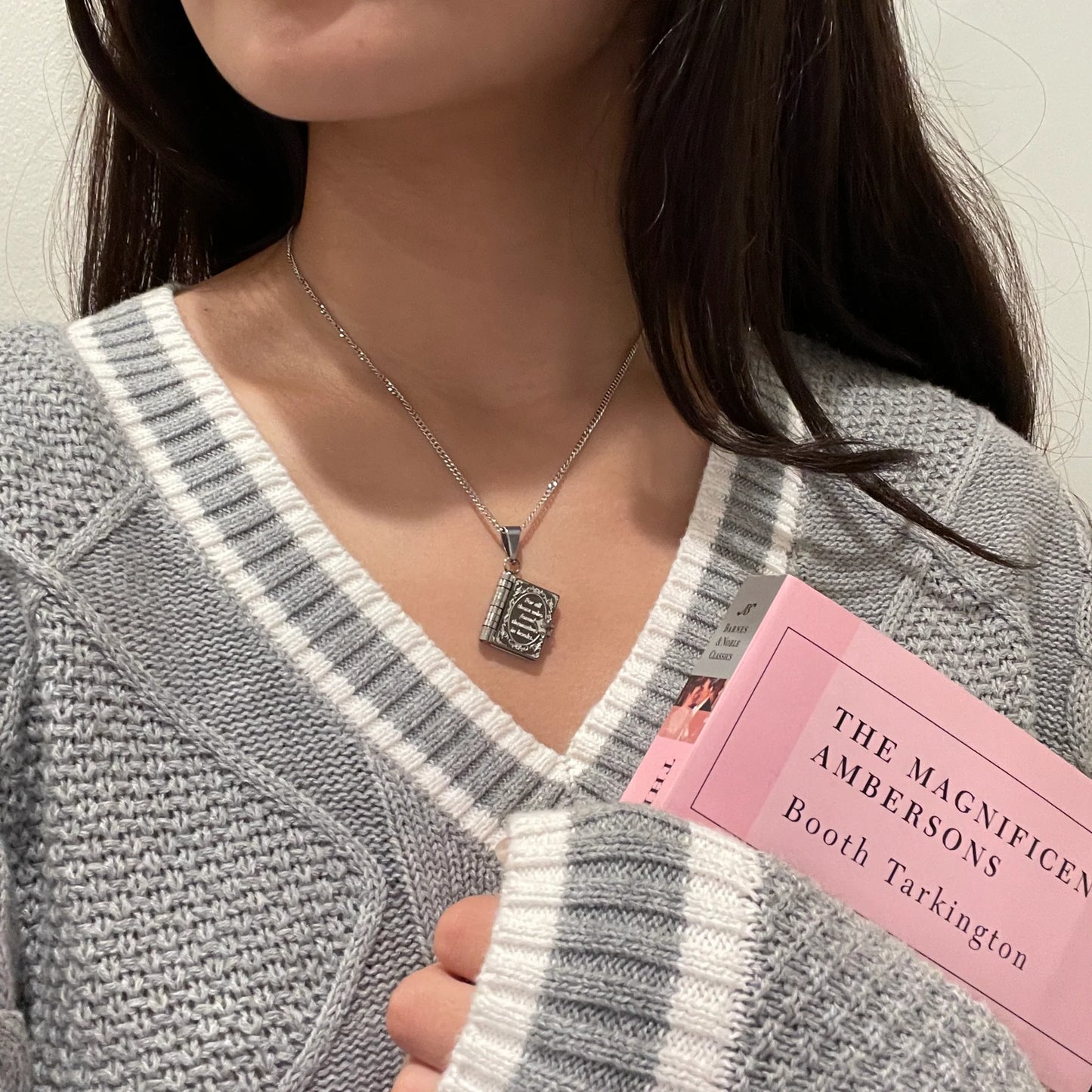 Book Lover Necklace