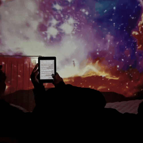 WhereBookShines - Galaxy Projector