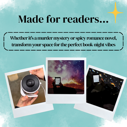 WhereBookShines - Galaxy Projector